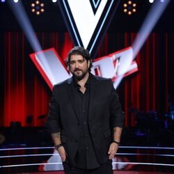 Antonio Orozco en la presentación de 'La Voz 2022'