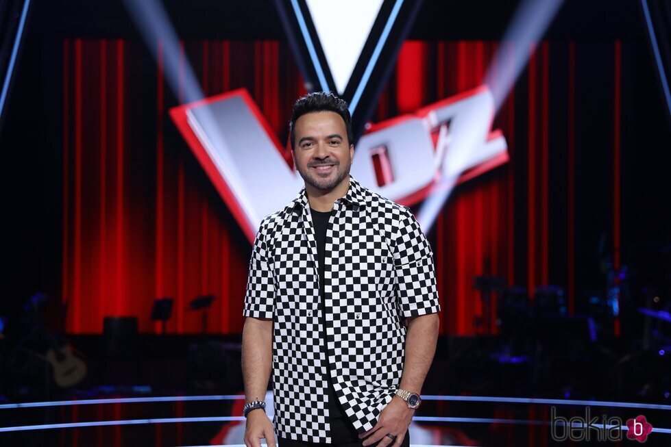 Luis Fonsi en la presentación de 'La Voz 2022'