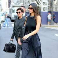 Kendall y Kris Jenner por Nueva York durante la Semana de la Moda