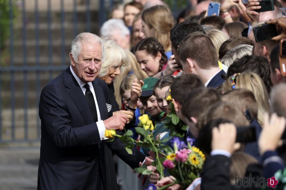 El Rey Carlos III en el Castillo de Hillsborough