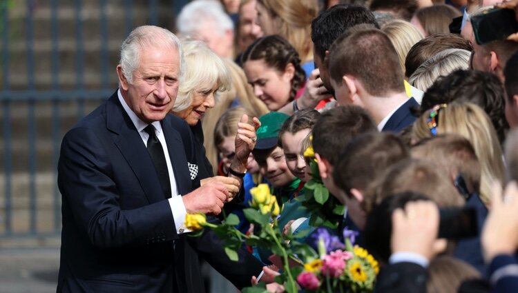 El Rey Carlos III en el Castillo de Hillsborough