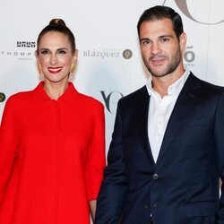 Nuria Fergó y Juan Pablo Lauro en la fiesta Yo Donna de la Madrid Fashion Week 2022