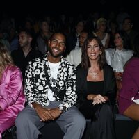 Yulen Pereira y Anabel Pantoja en el desfile de Andrés Sardá en la MBFWMadrid