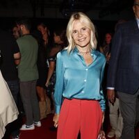 Eugenia Martínez de Irujo en el front row de la Mercedes Benz Fashion Week septiembre 2022