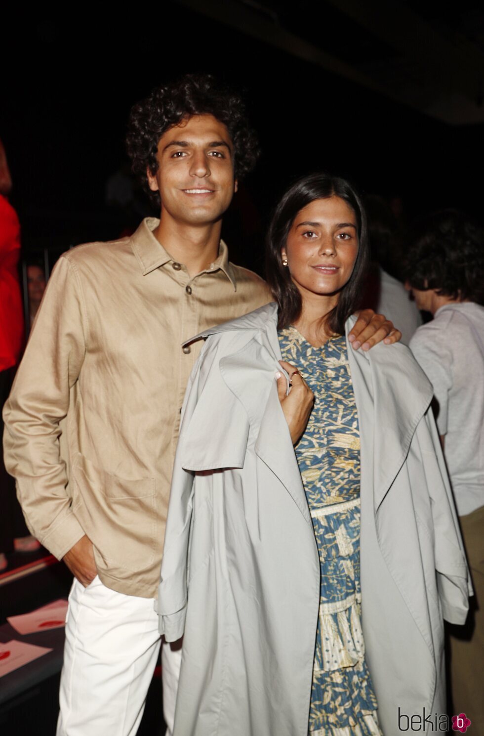 Tomás Páramo y María G. de Jaime en el front row de la Mercedes Benz Fashion Week septiembre 2022