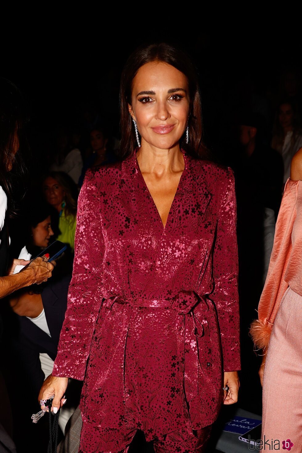 Paula Echevarría en el front row de la Mercedes Benz Fashion Week septiembre 2022