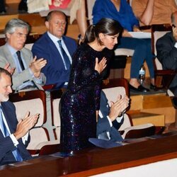 La Reina Letizia, muy agradecida en el Auditorio Nacional de Música