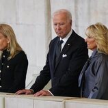 Joe y Jill Biden en la capilla ardiente de Isabel II en el Palacio de Westminster