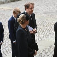 Tom Parker Bowles en el funeral de estado de la Reina Isabel II