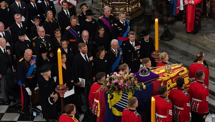 Las Casas Reales europeas en el funeral de la Reina Isabel II