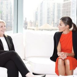 La Reina Letizia con la Directora General de UNICEF en Nueva York