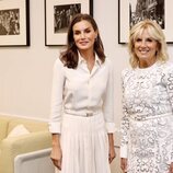 La Reina Letizia y Jill Biden en Nueva York en el Día de la Investigación del Cáncer