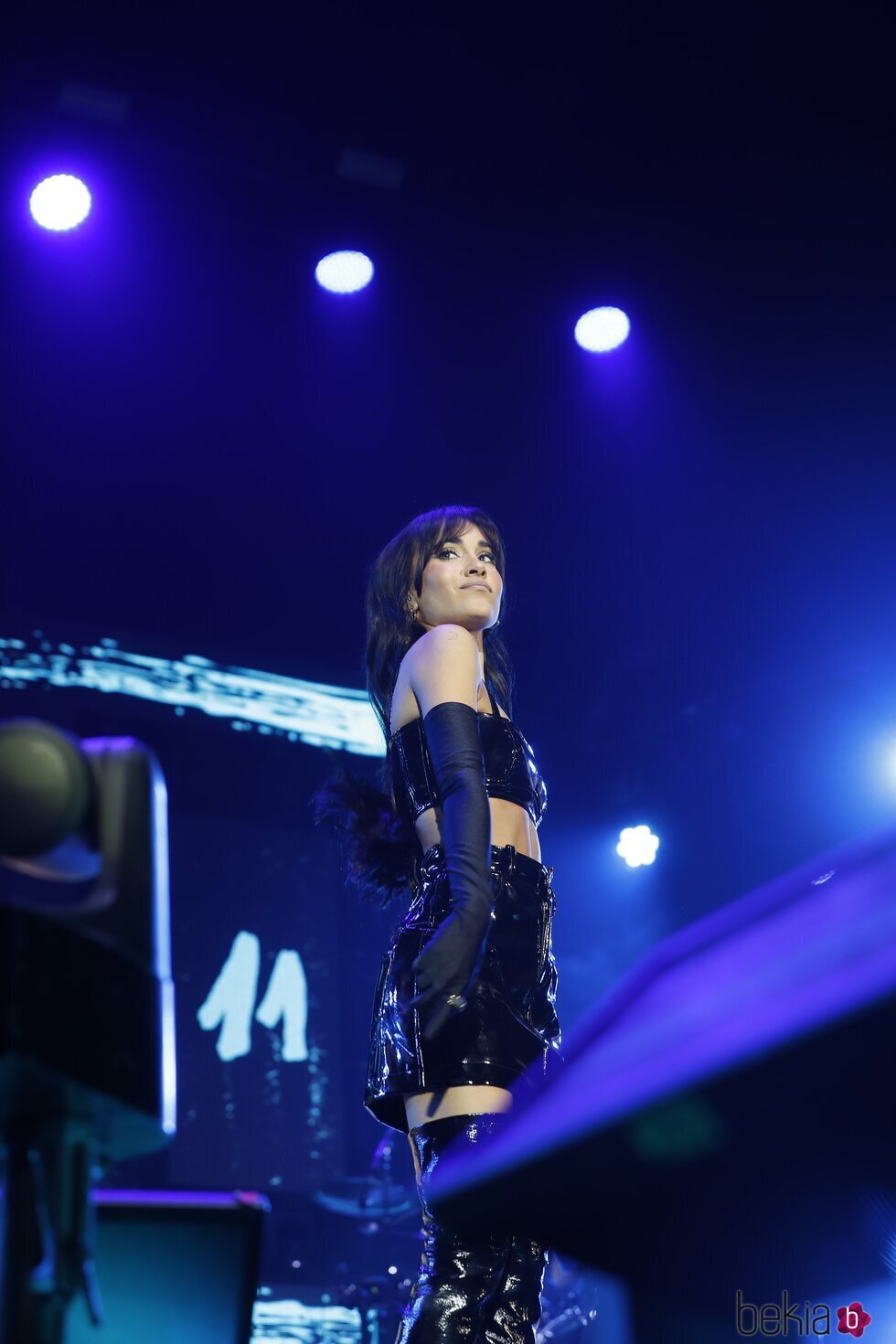 Aitana durante su concierto del tour 11 razones +