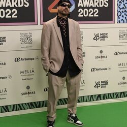 Fabio Colloricchio en la cena de nominados de Los 40 Music Awards 2022