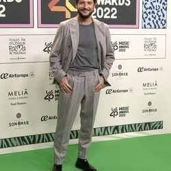 Manuel Carrasco en la cena de nominados de Los 40 Music Awards 2022