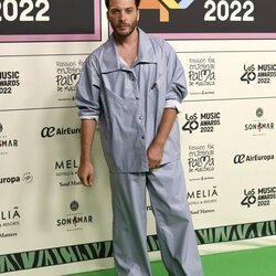 Blas Cantó en la cena de nominados de Los 40 Music Awards 2022