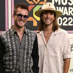 Dvicio en la cena de nominados de Los 40 Music Awards 2022