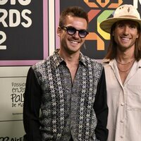 Dvicio en la cena de nominados de Los 40 Music Awards 2022