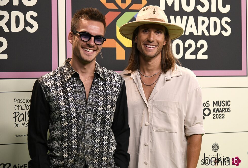 Dvicio en la cena de nominados de Los 40 Music Awards 2022