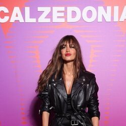 Sara Carbonero en el desfile de Calzedonia en París