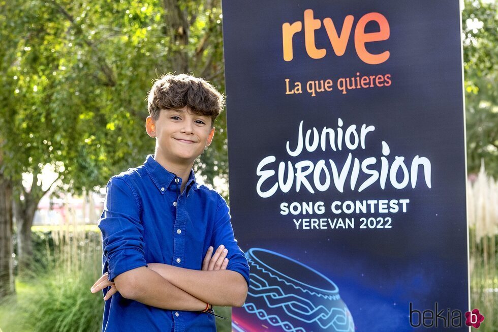 Carlos Higes, representante de España en Eurovisión Junior 2022