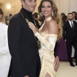 Gisele Bündchen y Tom Brady en la Met Gala 2018