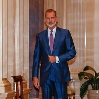 El Rey Felipe VI en la audiencia a las selecciones masculina y femenina de waterpolo