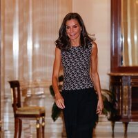 La Reina Letizia en la audiencia a las selecciones masculina y femenina de waterpolo