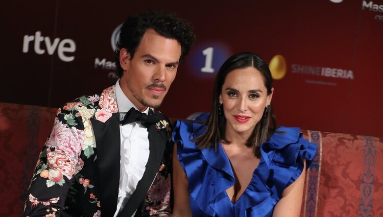 Juan Avellaneda y Tamara Falcó en la presentación de 'MasterChef Celebrity 4'