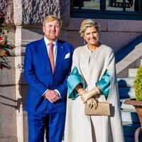 Guillermo Alejandro y Máxima de Holanda durante su Visita de Estado a Suecia