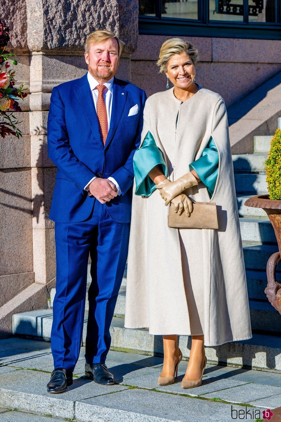 Guillermo Alejandro y Máxima de Holanda durante su Visita de Estado a Suecia