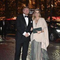 Guillermo Alejandro y Máxima de Holanda en un concierto en Estocolmo durante su Visita de Estado a Suecia