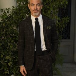 Chris Pine en el desfile de Ralph Lauren en Pasadena