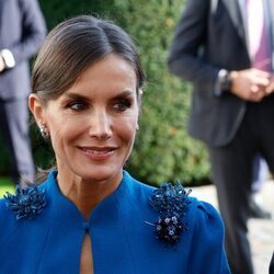 La Reina Letizia en la ceremonia de bienvenida en su visita de Estado a Alemania