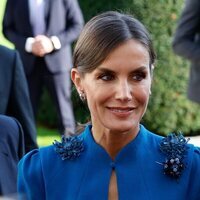 La Reina Letizia en la ceremonia de bienvenida en su visita de Estado a Alemania