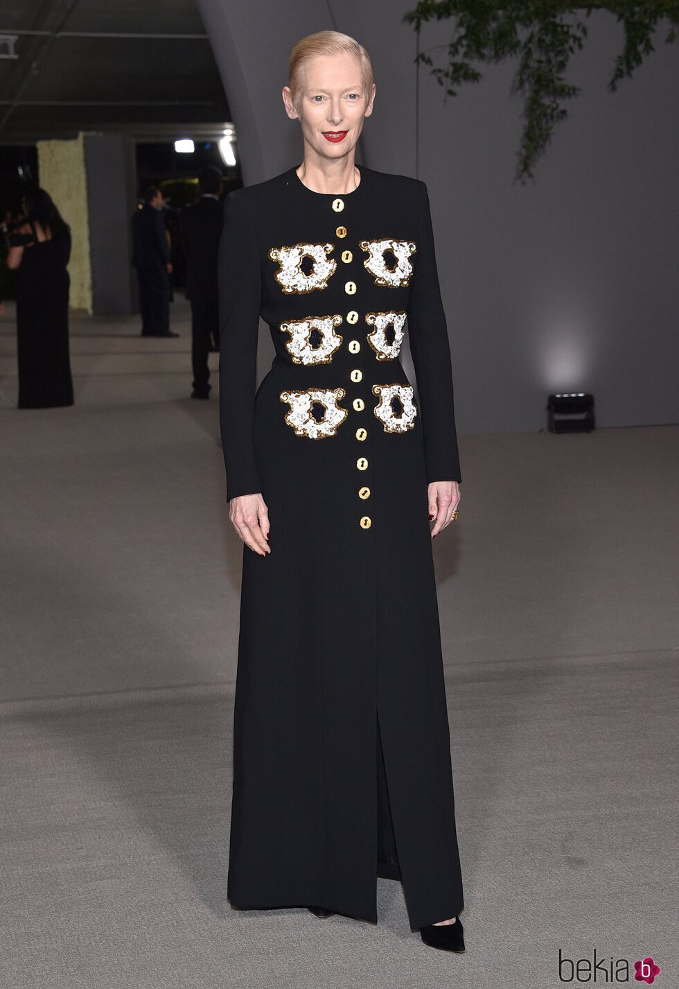 Tilda Swinton en la gala del Museo de la Academia de Cine