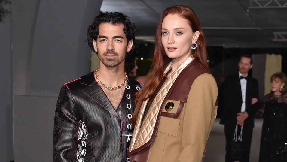 Joe Jonas y Sophie Turner en la gala del Museo de la Academia de Cine