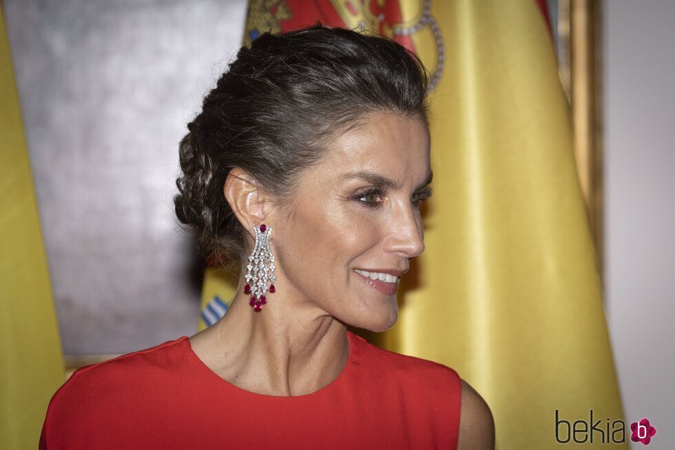 La Reina Letizia en la cena de estado celebrada en Berlín con motivo del Viaje de Estado a Alemania