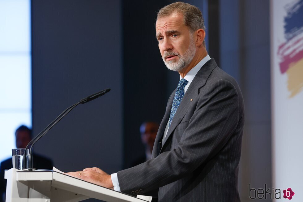 El Rey Felipe VI en el encuentro empresarial Hispano-Alemán durante su Visita de Estado a Alemania