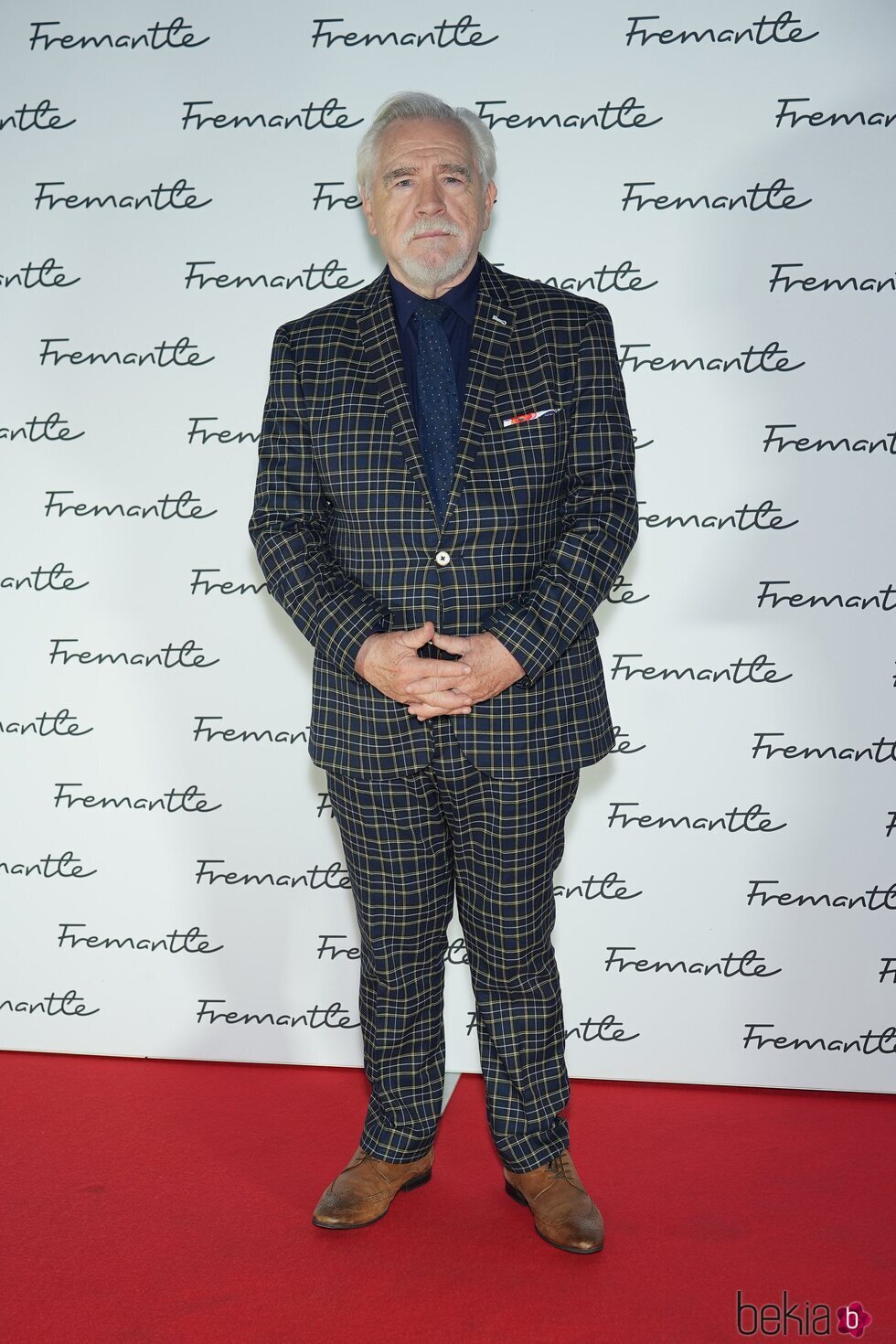 Brian Cox en la alfombra roja de Cannes durante el evento de Fremantle