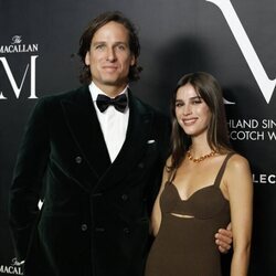 Feliciano López y Sandra Gago en un evento de Macallan en Madrid