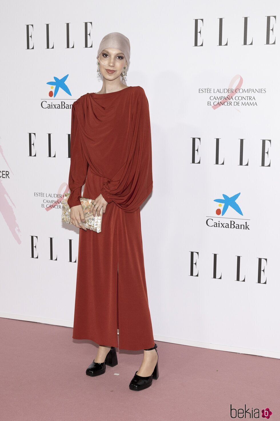 Elena Huelva en la gala solidaria 'Cancer Ball' organizada por Elle