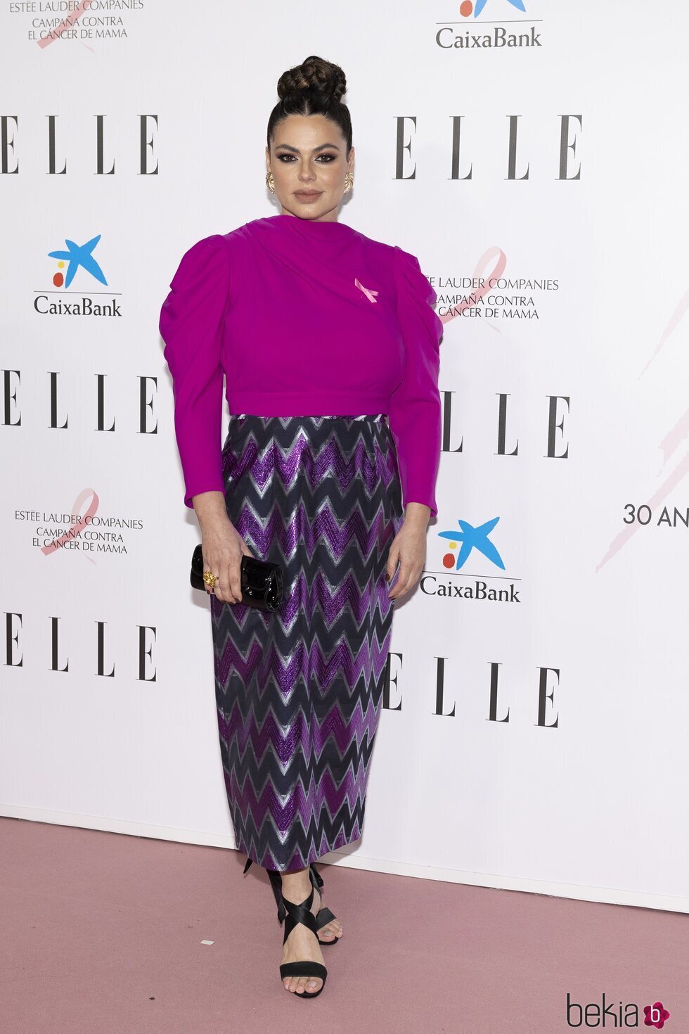 Marisa Jara en la gala solidaria 'Cancer Ball' organizada por Elle