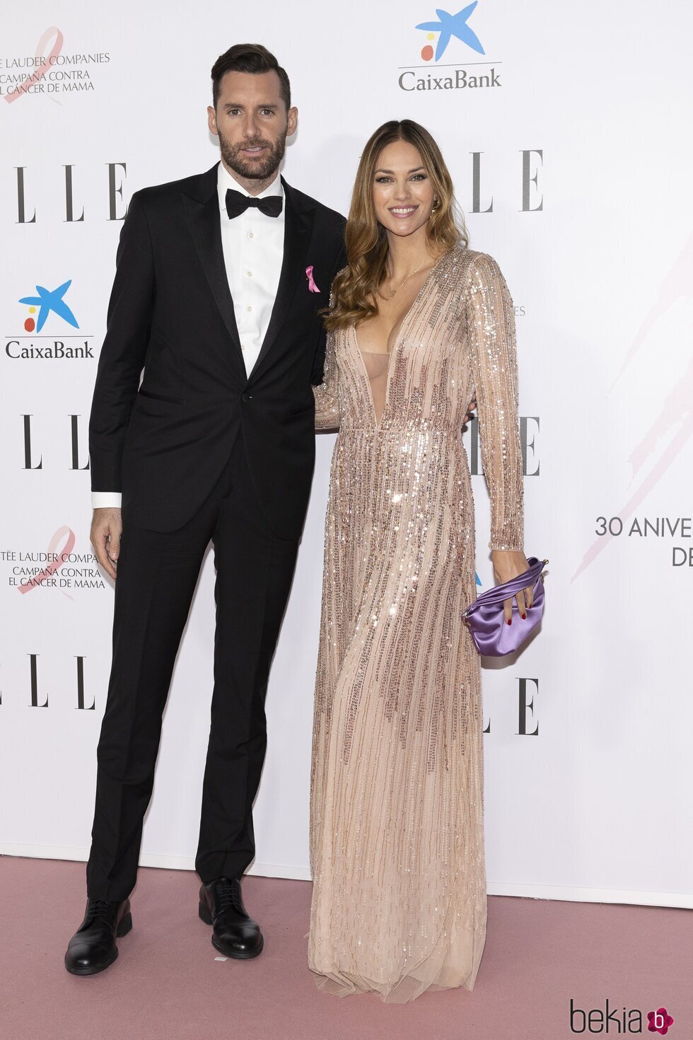 Rudy Fernández y Helen Lindes en la gala solidaria 'Cancer Ball' organizada por Elle