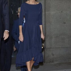 La Reina Letizia en el estreno de 'Aída' en el Teatro Real