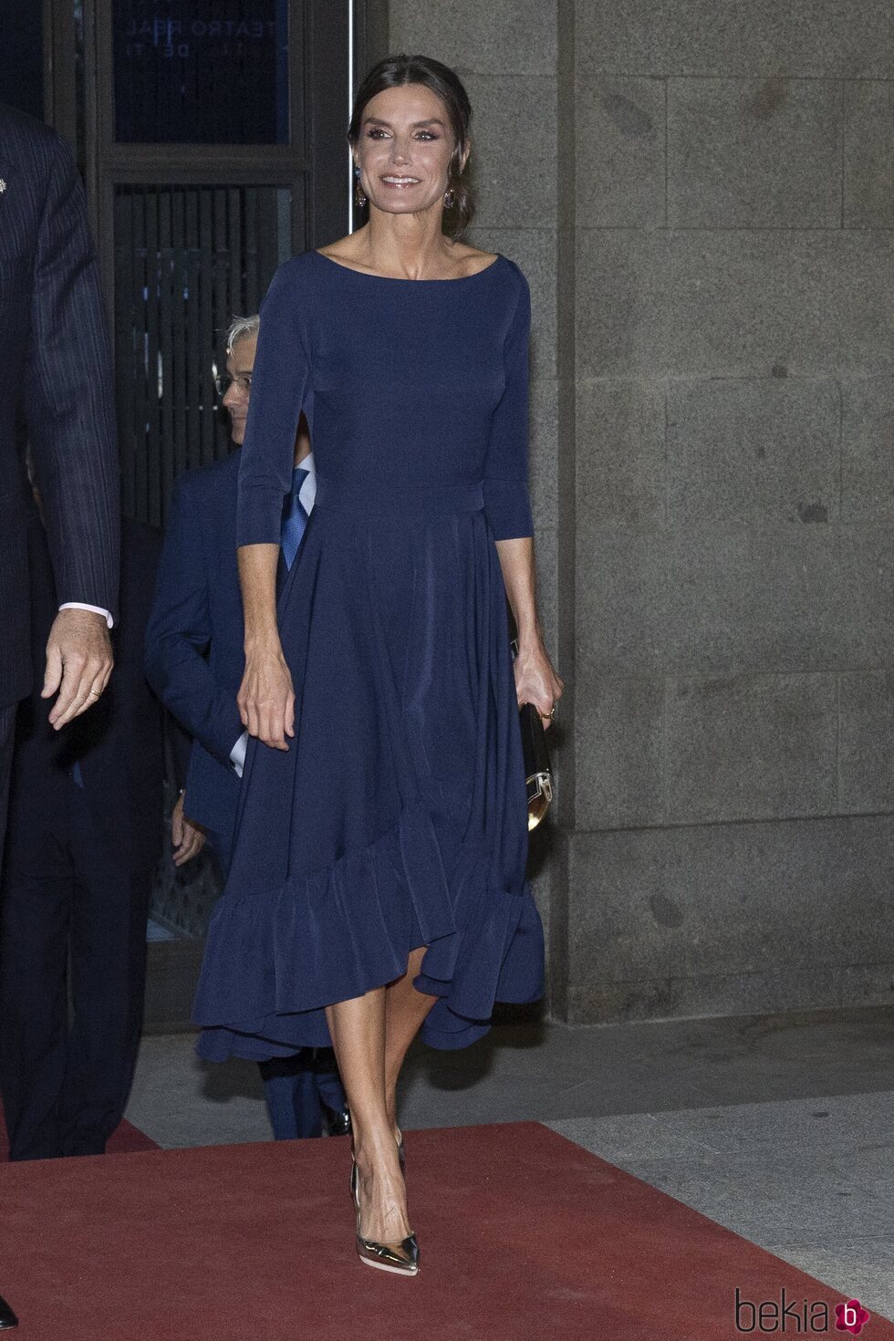 La Reina Letizia en el estreno de 'Aída' en el Teatro Real