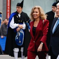 El Duque de Alba y Alicia Koplowitz a su llegada a la gala de los Premios Princesa de Asturias 2022