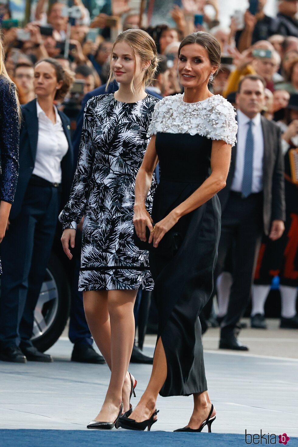 La Princesa Leonor y la Reina Letizia en los Premios Princesa de Asturias 2022