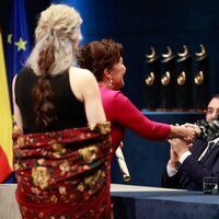 La Princesa Leonor entrega el Premio Princesa de Asturias de las Artes 2022 a Carmen Linares y María Pagés