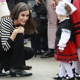 La Reina Letizia en la entrega del Pueblo Ejemplar de Asturias 2022